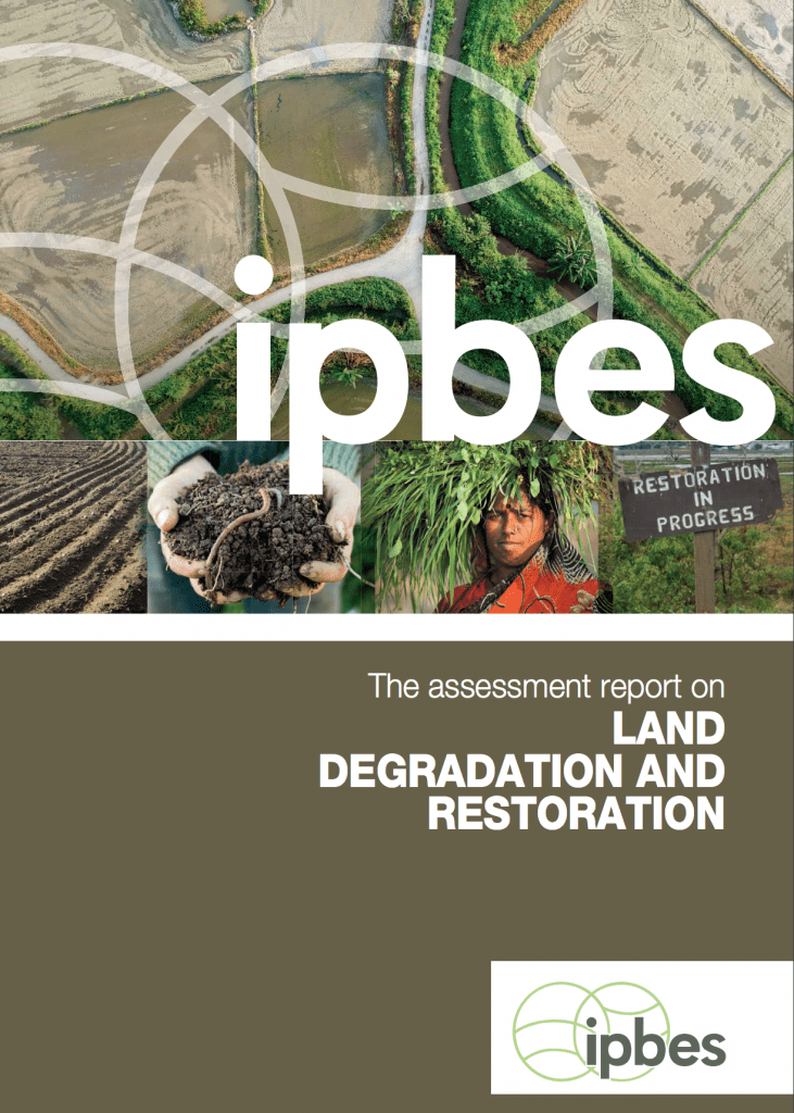Informe global sobre la degradación del suelo de IPBES